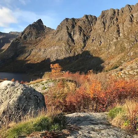 Lofoten Aurora Oceanfront 罗弗敦极光海景度假屋 Moskenes