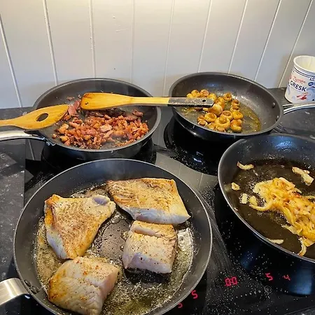 Lofoten Aurora Oceanfront 罗弗敦极光海景度假屋 *