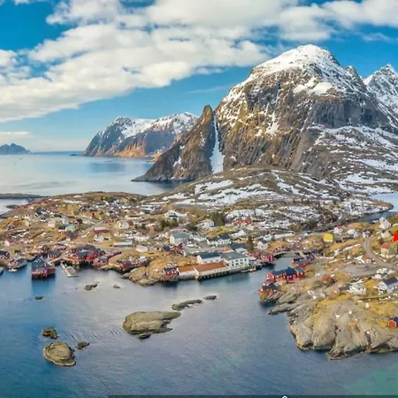 Lofoten Aurora Oceanfront 罗弗敦极光海景度假屋 Appartamento Moskenes