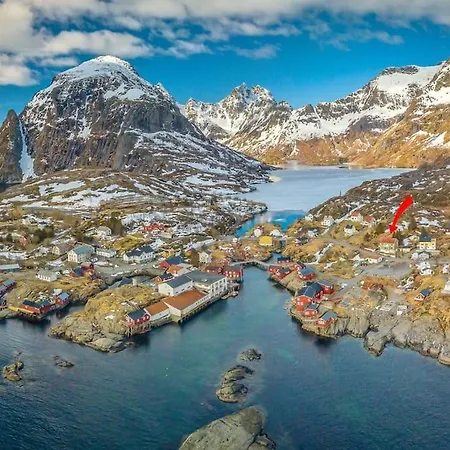 Lofoten Aurora Oceanfront 罗弗敦极光海景度假屋 Appartamento Moskenes