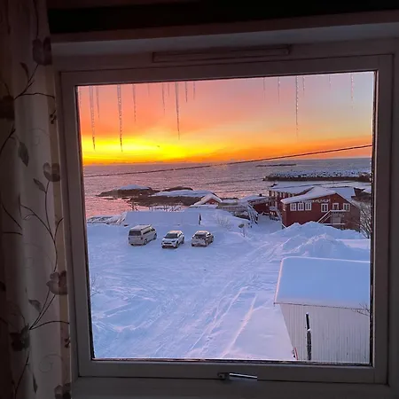 公寓 Lofoten Aurora Oceanfront 罗弗敦极光海景度假屋 莫斯克内斯