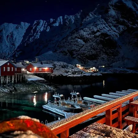 Lofoten Aurora Oceanfront 罗弗敦极光海景度假屋 * Moskenes