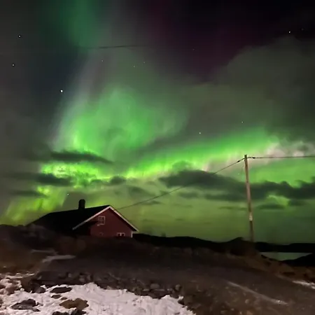 Lofoten Aurora Oceanfront 罗弗敦极光海景度假屋 Moskenes