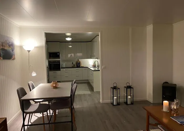 Lofoten Aurora Oceanfront 罗弗敦极光海景度假屋 Апартаменты