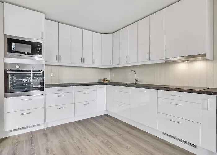 Lofoten Aurora Oceanfront 罗弗敦极光海景度假屋 Appartamento Moskenes