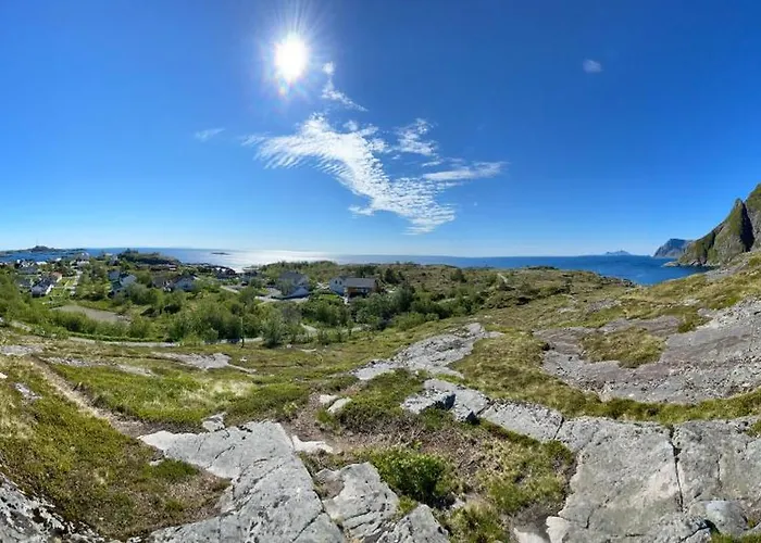 Lofoten Aurora Oceanfront 罗弗敦极光海景度假屋 Moskenes