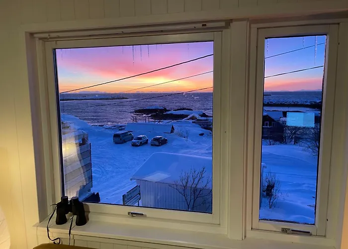 Lofoten Aurora Oceanfront 罗弗敦极光海景度假屋 Moskenes