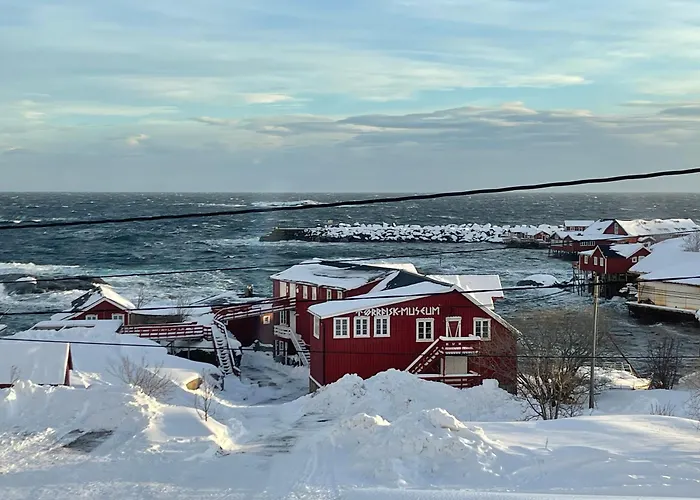 Lofoten Aurora Oceanfront 罗弗敦极光海景度假屋 * Moskenes