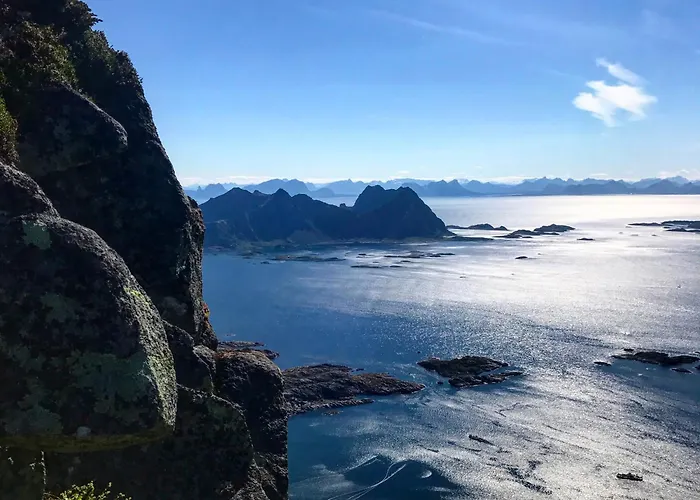 Lofoten Aurora Oceanfront 罗弗敦极光海景度假屋 Moskenes