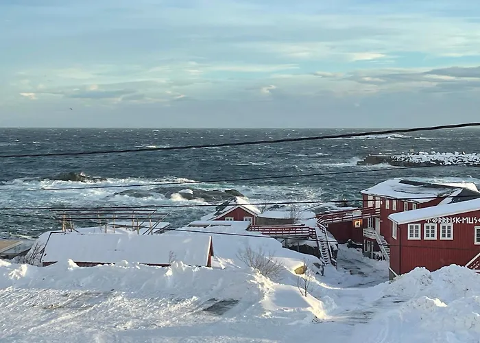 Appartamento Lofoten Aurora Oceanfront 罗弗敦极光海景度假屋
