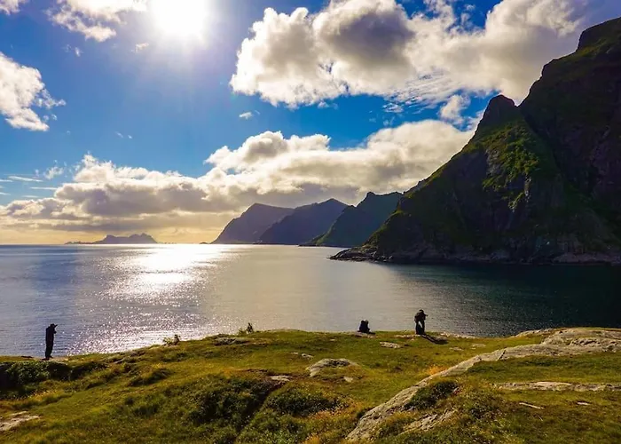 Lofoten Aurora Oceanfront 罗弗敦极光海景度假屋 Moskenes