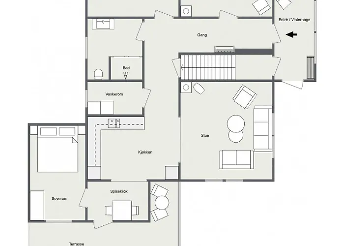 Lägenhet Lofoten Aurora Oceanfront 罗弗敦极光海景度假屋 *