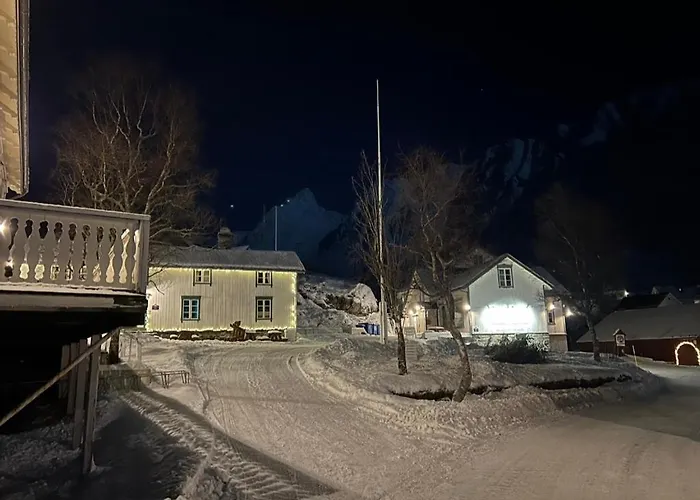 Lofoten Aurora Oceanfront 罗弗敦极光海景度假屋 Moskenes