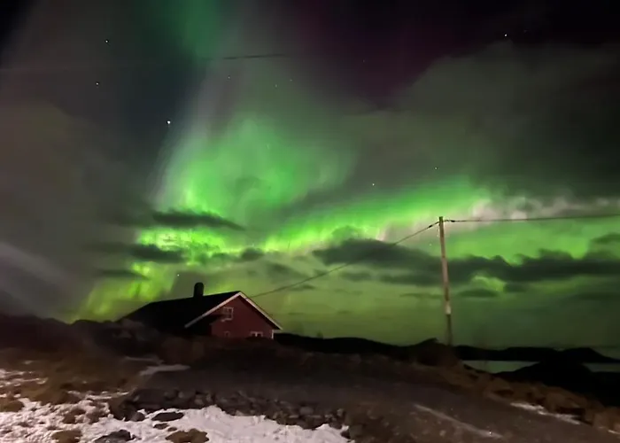 Lofoten Aurora Oceanfront 罗弗敦极光海景度假屋 Moskenes
